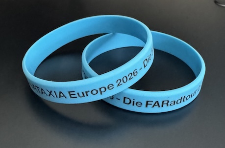 rideATAXIA 2026 Bänder